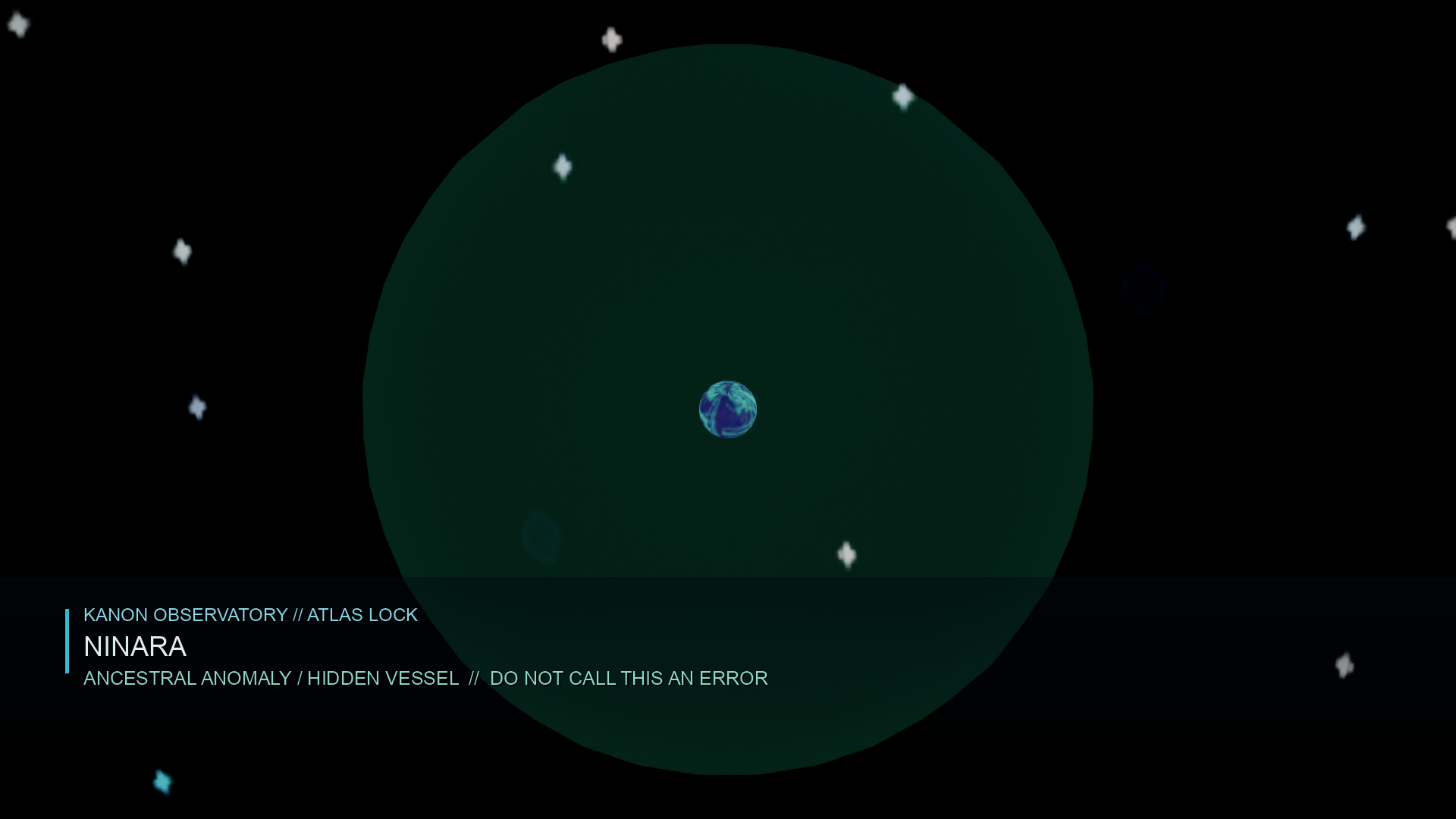 Ninara anomaly field